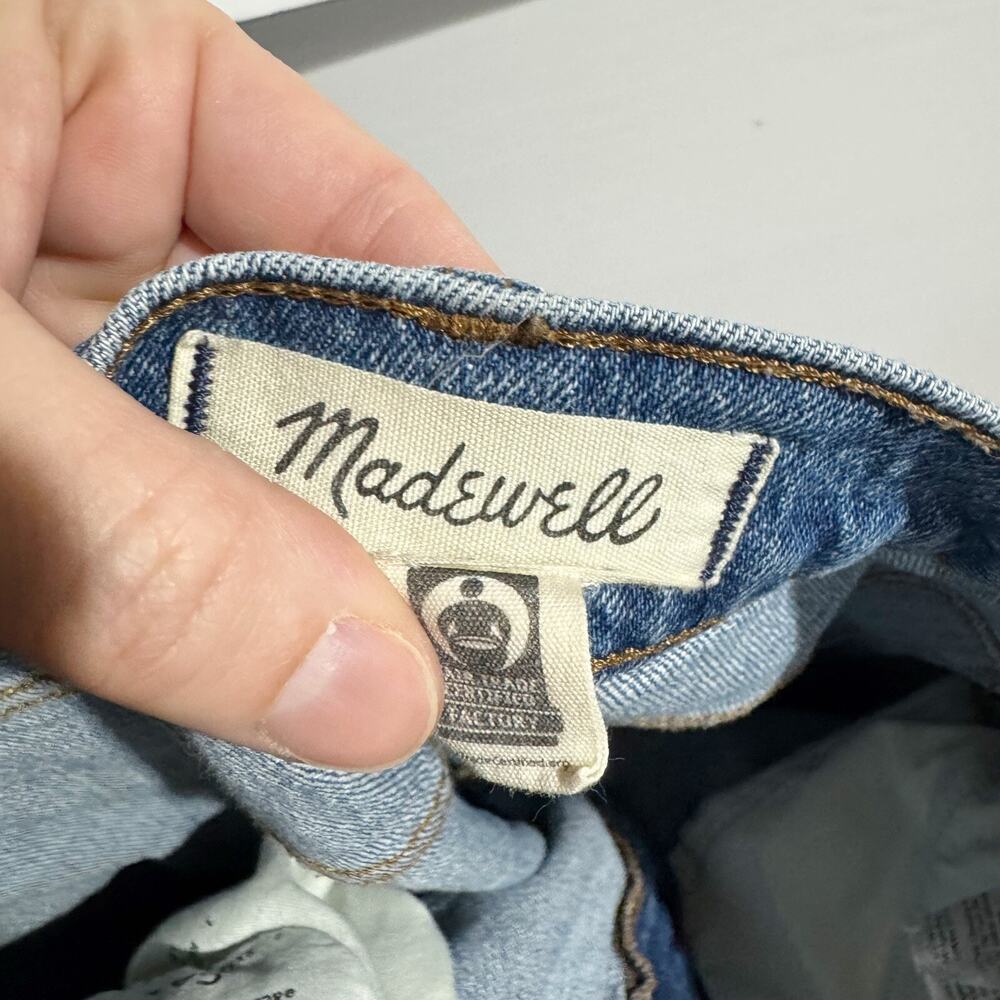 Madewell Women 27 The High Rise Slim Crop Boy Jean - Picture 5 of 7